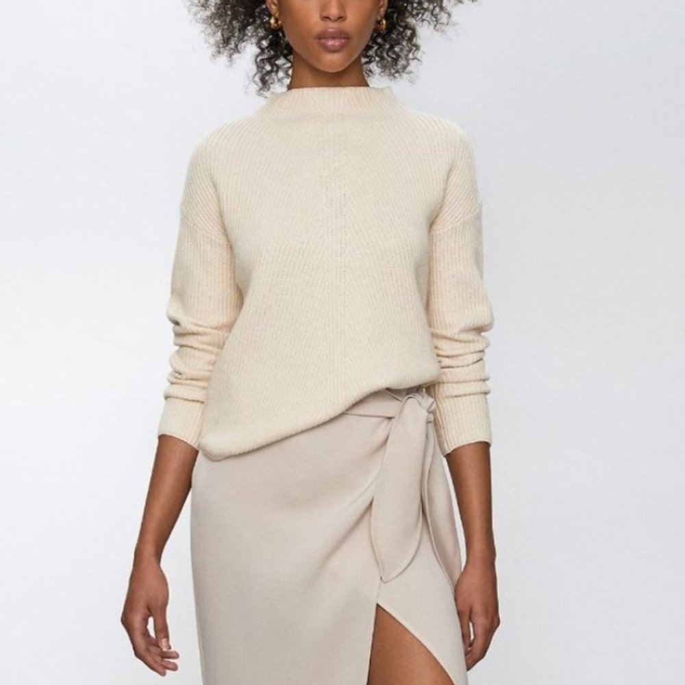 Babaton Chalmers Sweater Heathered Sierra Beige